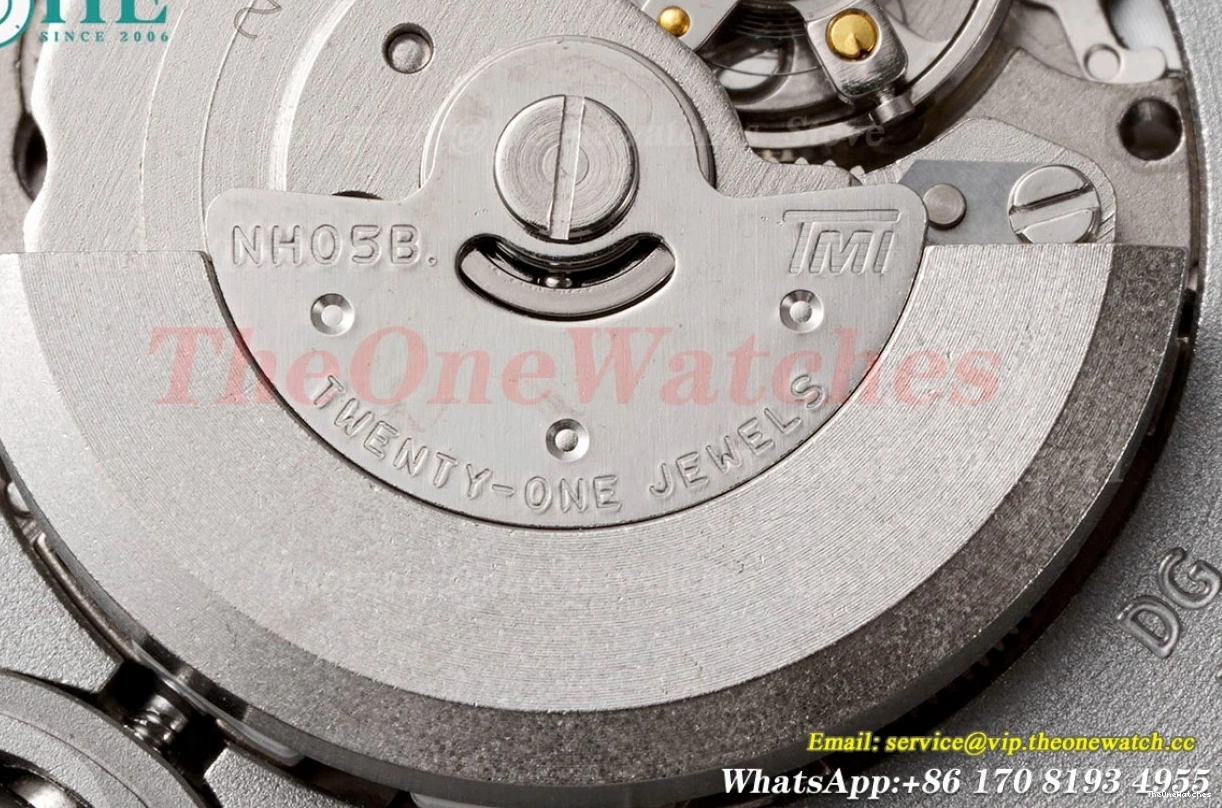 White 33mm AF Cartier NH05 Bleu SS SS Ballon De Dial 1202